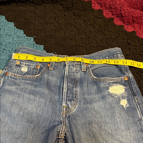 Distressed Levi’s Premium 501 S - Picture 8 of 13